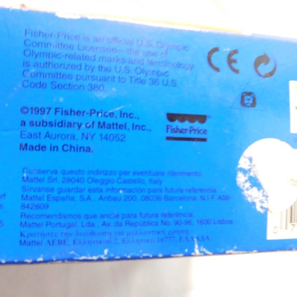 FISHER PRICE LITTLE PEOPLE USA OLYMPIC TEAM Olympic Stars 1997 LIMITED EDITION - Picture 5 of 6